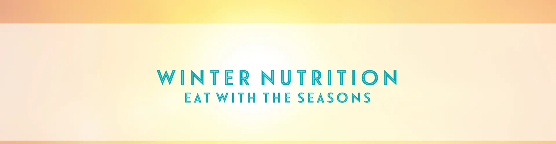 Eat with the Seasons- Winter - Online Class by Jennifer McKinney